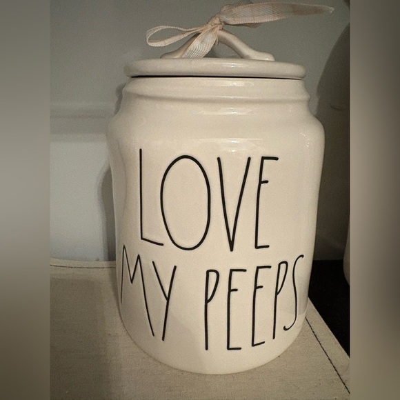 Rae Dunn Love My Peeps Canisters - Picture 1 of 1